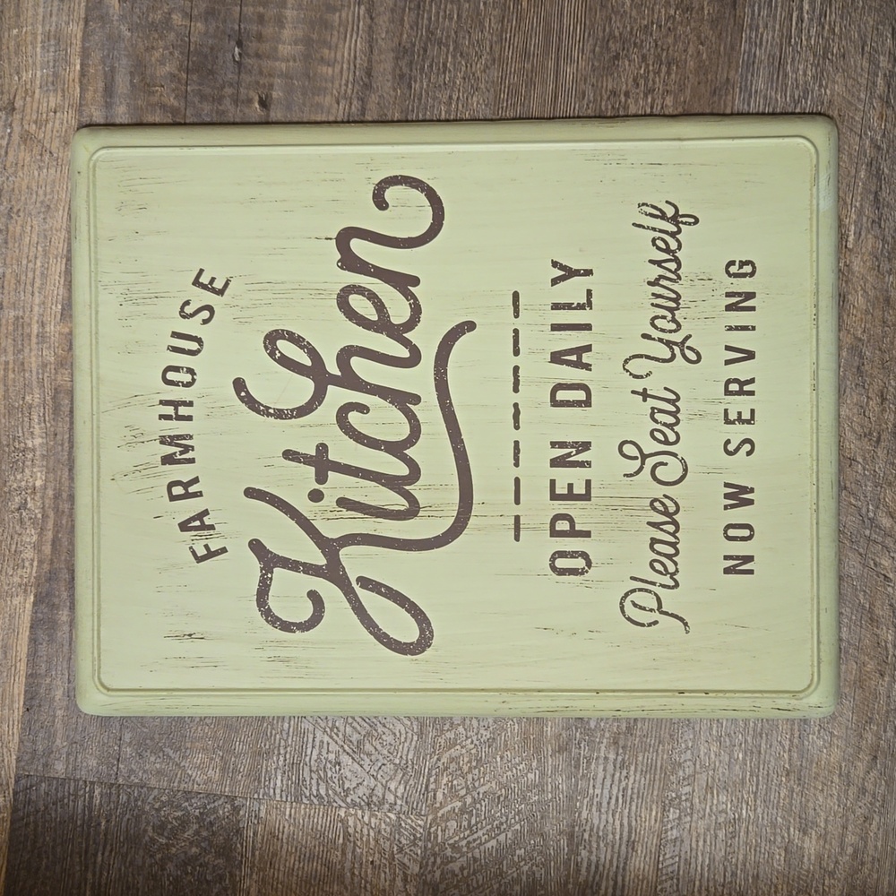 Bee & Willow Farmhouse Metal Kitchen Sign